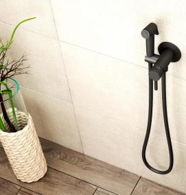 установка смесителя с гигиеническим душем - тип 1