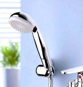 установка смесителя с гигиеническим душем - тип 4