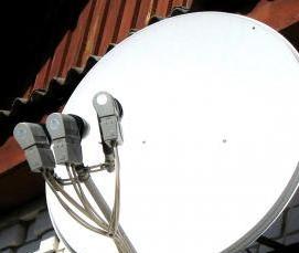 установка спутниковой антенны на даче - вариант 4