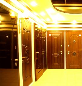 установка стальных дверей - тип 3