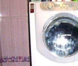 установка стиральной машины над унитазом - модель 3