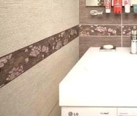 установка стиральной машины над ванной - тип 2