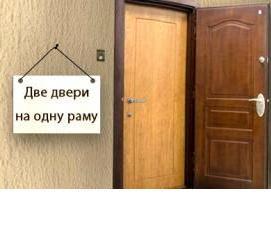 установка строительных дверей - вариант 4