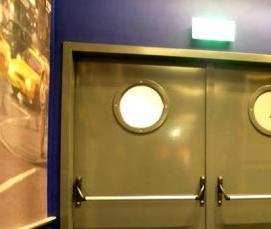 установка технических дверей - вариант 2