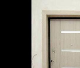 установка телескопических дверей - тип 2