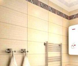 установка туалета в ванной - вариант 1