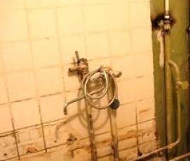 установка туалета в ванной - вариант 3