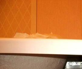 установка уголка на ванну - модель 4