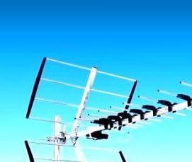 установка уличной антенны - модель 1