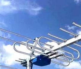 установка уличной антенны - модель 3