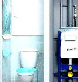 установка унитаза на цемент - модель 4