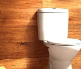 установка унитаза на кафельный пол - вариант 2