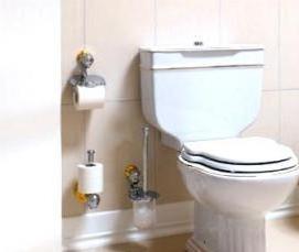 установка унитаза с нижним подводом воды - модель 2