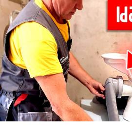 установка унитаза - тип 2