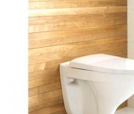 установка унитаза в деревянном доме - тип 3