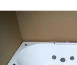 установка ванны с гидромассажем - тип 3