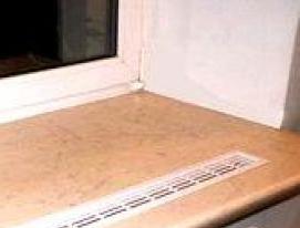 установка вентиляционной решетки на кухне - модель 4