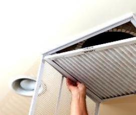 установка вентиляционной решетки в дверь - модель 4