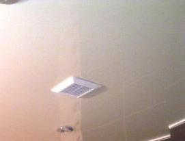 установка вентиляционной решетки в натяжной потолок - модель 3