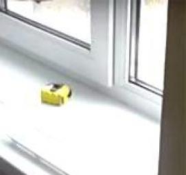 установка вентиляционной решетки в подоконник - вариант 2