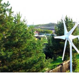 установка ветрогенератора - вариант 1