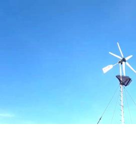 установка ветрогенератора - вариант 2