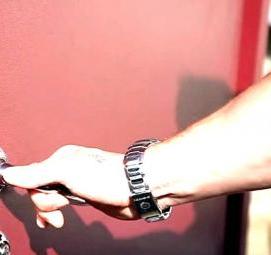 установка входной двери в баню - вариант 3