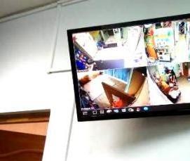 установка видеонаблюдения в детском саду - модель 4