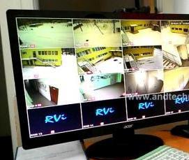 установка видеонаблюдения в детском саду - модель 3