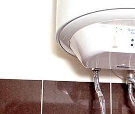 установка водонагревателя - вариант 2