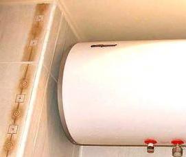 установка водонагревателя в ванной - вариант 3