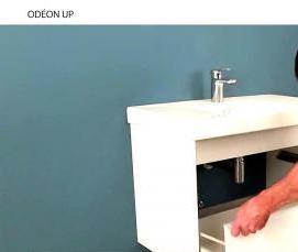 установка врезной раковины - тип 4