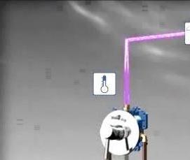 установка встроенного смесителя для душа - модель 1