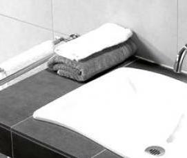 установка встроенной раковины - тип 1