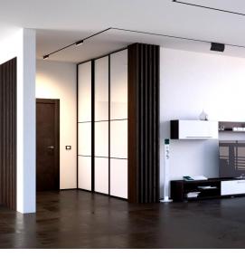 установка высоких дверей - модель 3