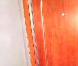 установка замка в дверь - вариант 3