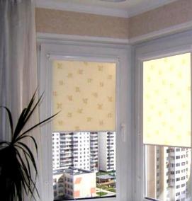 установка жалюзи - модель 1