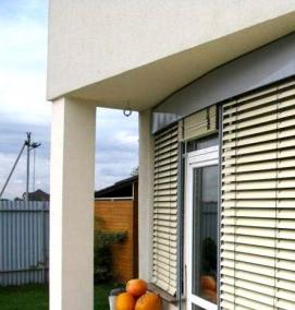 установка жалюзи - модель 2