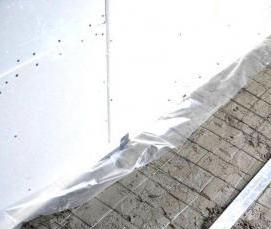 устройство армированной стяжки - модель 1