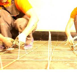 устройство бетонной стяжки - тип 1