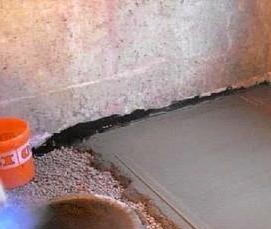 устройство цементной стяжки - модель 2