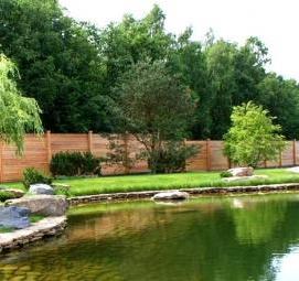 устройство декоративных водоемов - модель 4