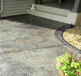 устройство дорожек из бетона - тип 4