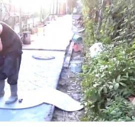 устройство дорожек из бетона - тип 3