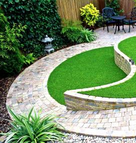 устройство дорожек на даче - модель 4