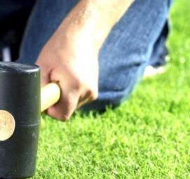 устройство дорожки из щебня - модель 3