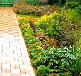 устройство дорожки из щебня - модель 2