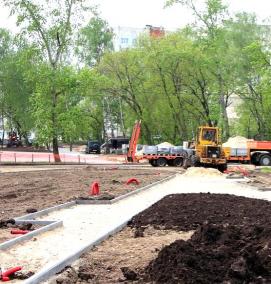 устройство пешеходных дорожек - тип 3