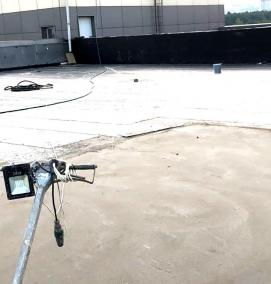 устройство стяжки на кровле - вариант 2