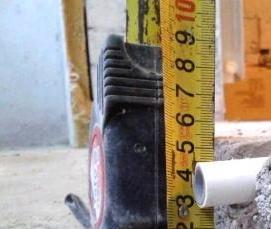 устройство стяжки теплого пола - модель 3